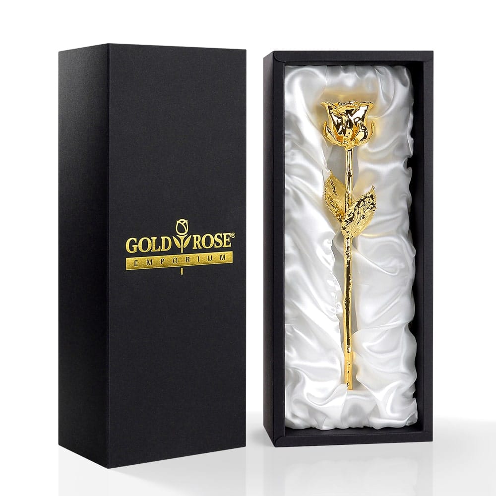 Forever Rose Bloom Box & Phantom Vase™ Combo (24K Gold) - The Forever Rose